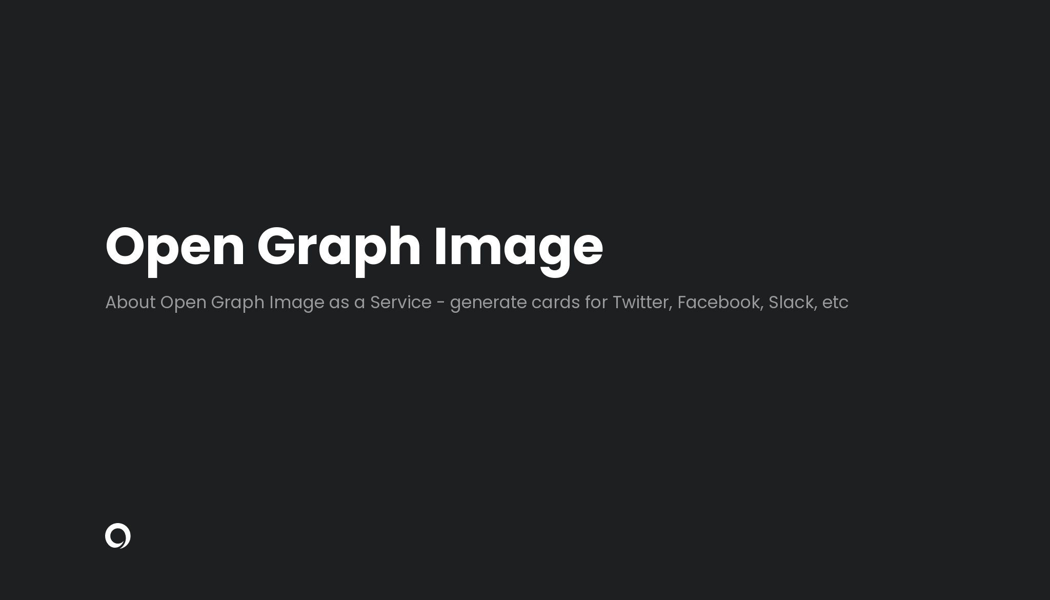 Open Graph Image